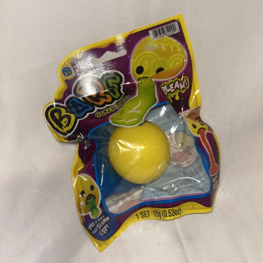 JA-RU Barf Slime Toy Squishy Stress Ball for Kids‎ Madballs Gross Out Toy Blue
